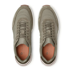 Loro Piana Week End Walk Tobacco Sneaker