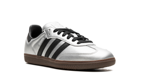 Adidas Samba Silver Metallic Black Gum